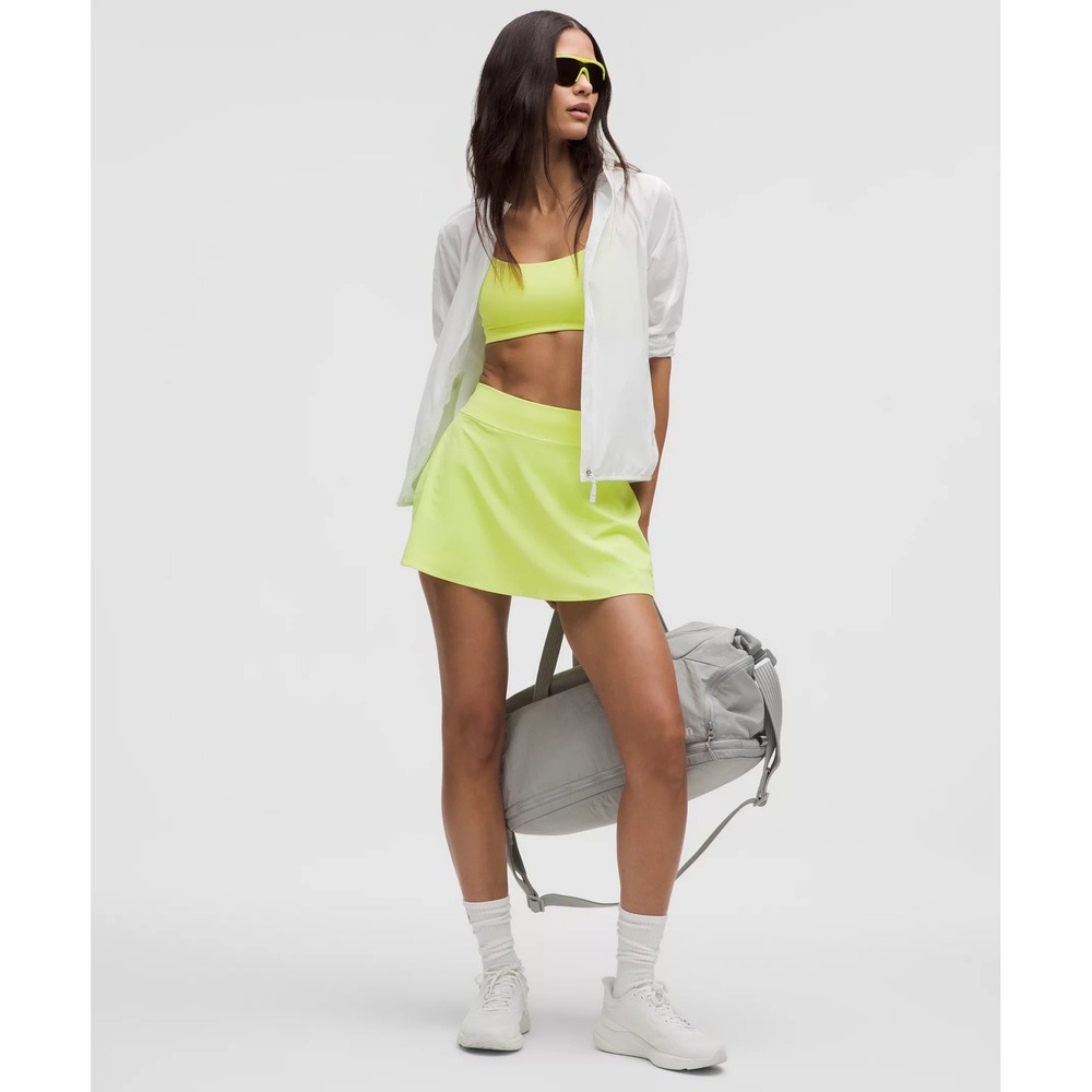 Lululemon Skort Skirt Tennis High Rise Neon Green size 0